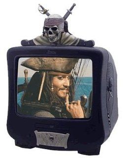 Disney Pirates 35,6 cm (14 Zoll) Fernseher mit integriertem DVD Player
