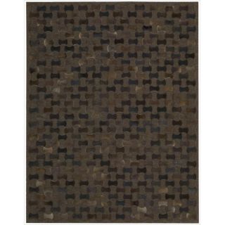 Joseph Abboud Hand woven Chicago Braided Multi Brown Rug (8 x 11