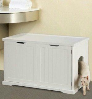 Merry Products MPS0010 Cat Washroom Bench Litter Box