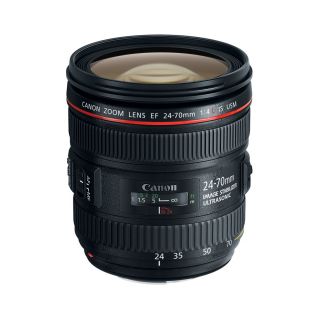 Canon EF 24 70mm f/4.0L IS USM Standard Zoom Lens (New Non Retail
