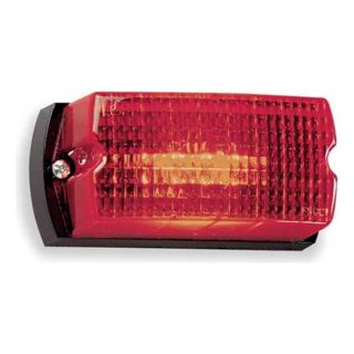 Federal Signal LP1 120R Low Profile Warning Light, Strobe, Red