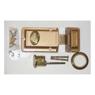 Kaba Ilco 545 53 51 Commercial Lock, Single Cylinder, Bronze