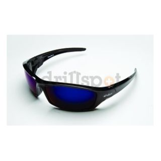 Edge Safety Eyewear SR118 SR118 Reclus Black/Blue Mirror Lens Be the