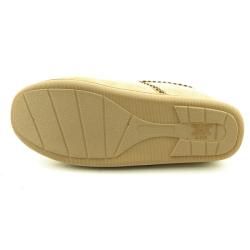 Beverly Hills Polo Club Mens Beige Clog Slippers