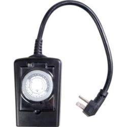 AmerTac Outdoor 1 Outlet Daily Mechanical Timer Today $17.99