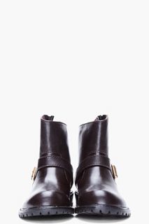 Marc By Marc Jacobs Espresso Motorcycle Boots for women