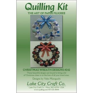 Quilling Kit Christmas Wreaths