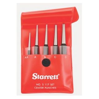Starrett S117PC 6Pc Steel Center Punch Set Be the first to write a