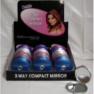 Way Compact Mirror W/ Counter Display Case Pack 144 