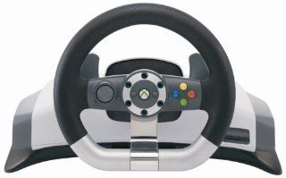 Xbox 360   Lenkrad Racing Wheel Wireless Games