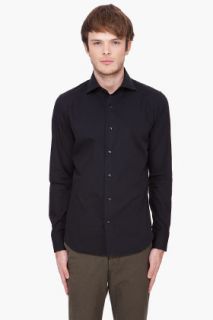 J. Lindeberg Black Corkz Button Down. for men