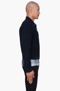 Dsquared2 Blue Protest March Jacket for men