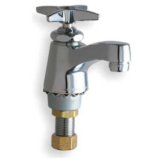 Chicago Faucets 700 COLDCP Lavatory Faucet, Cold Water, 1H Cross