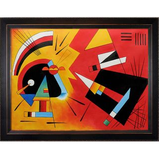 Wassily Kandinsky Black and Violet, 1923 Framed Hand painted Canvas