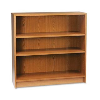 HON 1870 Series Medium Oak 3 shelf Laminate Bookcase