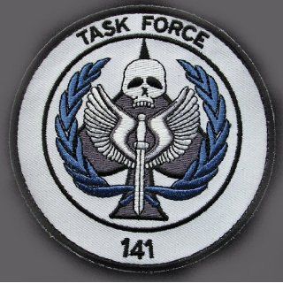 Duty Modern Warfare Task Force 141 Logo Embroidered PATCH (4 Inches