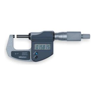 Mitutoyo 293 831 Electronic Micrometer, 0 1 In, Ratchet