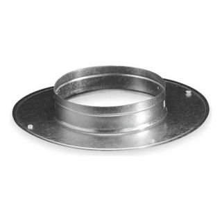 Ameriflow G6408C Snap On Collar, Round, Galvanized Steel