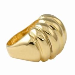 Toscana Collection Brass Dome Shrimp Ring