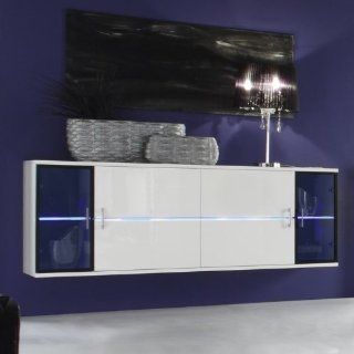 CAGÜ   DESIGNER HÄNGESIDEBOARD SIDEBOARD KOMMODE [TOLEDO] WEISS