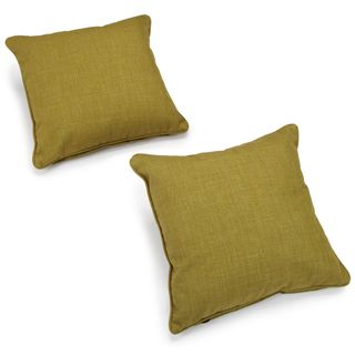 Blazing Needles Outdoor 20 inch Throw Pillows (Set of 2)