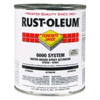 Rust Oleum 6001604 1 Pint Water Based Epoxy Activator Concrete Saver