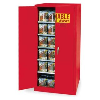 Eagle PI 62 Paints and Inks Cabinet, 96 Gal., Red