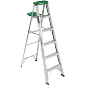 Werner 356 6' Aluminum Commercial Stepladder