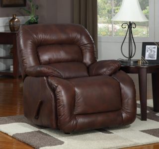 New Creations American Casual Brown Contemporary Recliner