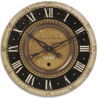 Verdier 27 inch Antiqued Brass Wall Clock Today $182.60