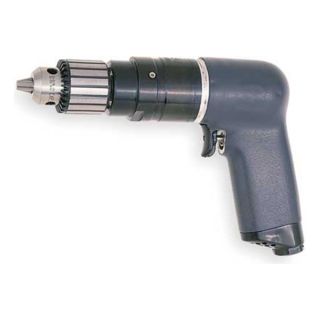 Ingersoll Rand 7AKST6 Air Drill, Industrial, Pistol, 3/8 In.