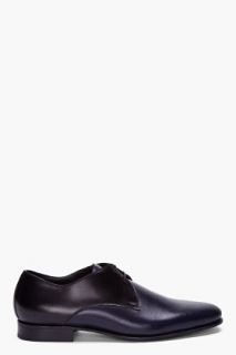 Pierre Hardy Navy Combo Cordovan Shoes for men