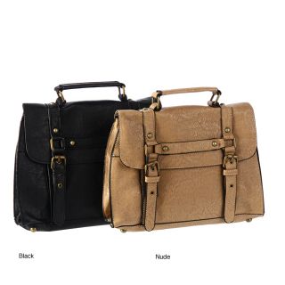 Bruges Womens Flap Over Buckle Crossbody Bag Today $32.99