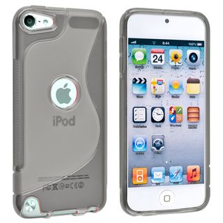 BasAcc Clear Smoke S Shape TPU Case for Apple iPod Touch Generation 5