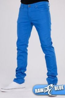 Raw Blue Skinny Pant   Royal (hellblaue Röhrenjeans, Röhre, Jeans