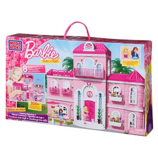 Mega Bloks Barbie Build n Style Luxury Mansion