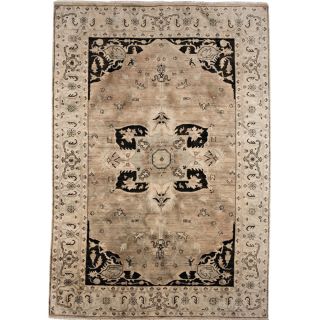 Hand knotted Oriental Light Gold Wool Rug (6 x 88) Was $849.99