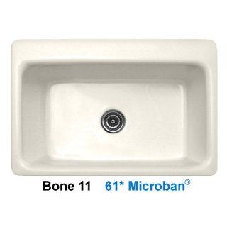Large Single Bowl Kitchen Sink and 2 Faucet Holes 152  