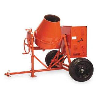 Canoga 193 E Tow Concrete Mixer, 8 1/2 Cu. Ft., 1 HP