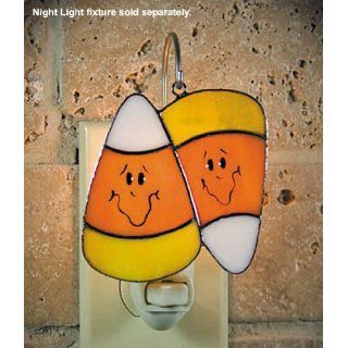 SWITCHABLES SW 154   CANDY CORN Stained Glass Night Light