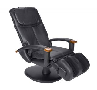 Black Dual Disc Vinyl Human Touch Massage Chair (Refurbished) Today $