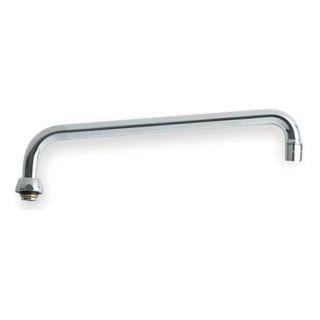 Chicago Faucets L12JKCP Swing Spout With Aerator, 12 In L